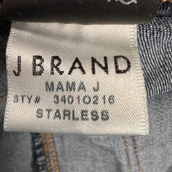 J Brand Mama J Maternity Skinny Stretch Jeans Starless Wash 29" Inseam Size 26 - Picture 9 of 11